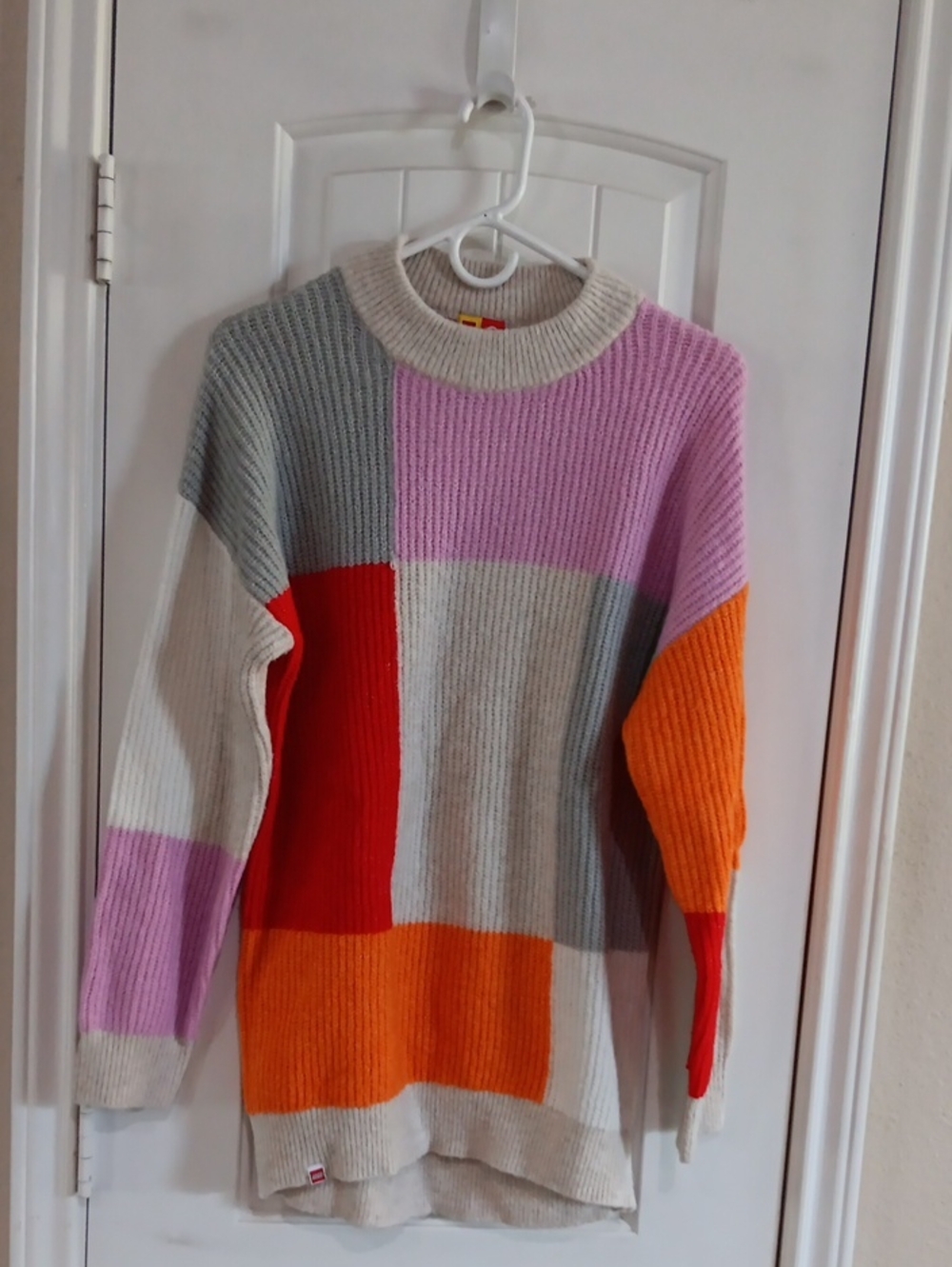 LEGO Collection x Target Limited Edition Color Block Wool-Blend Sweater Size S